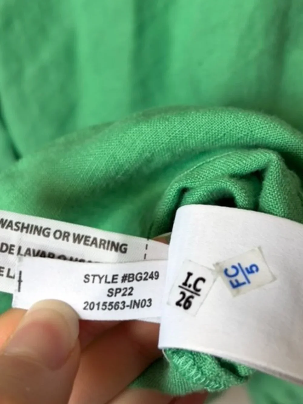 J.crew Squareneck Button-Front Linen Top Green Women's Medium